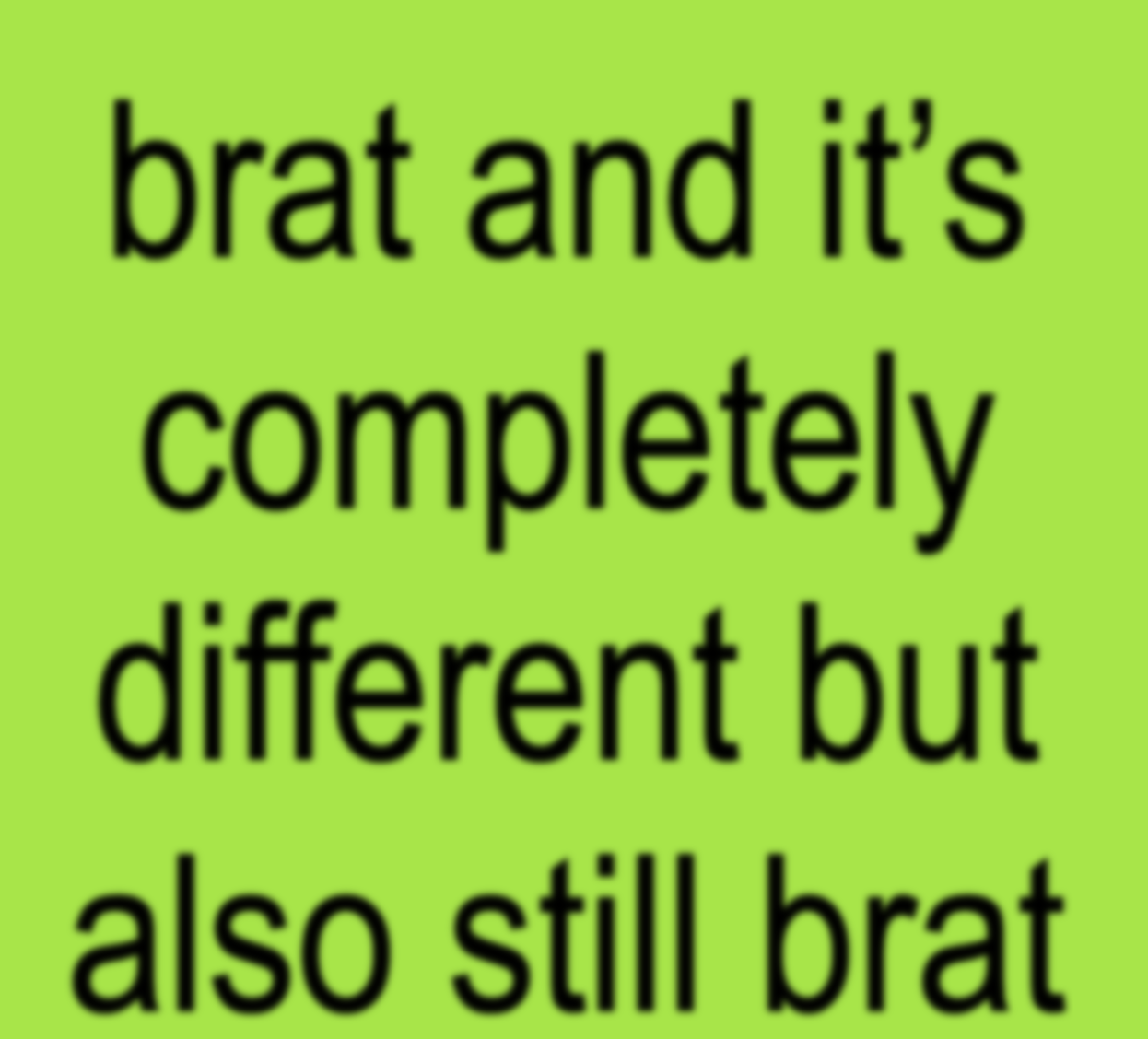 Brat Generator Green